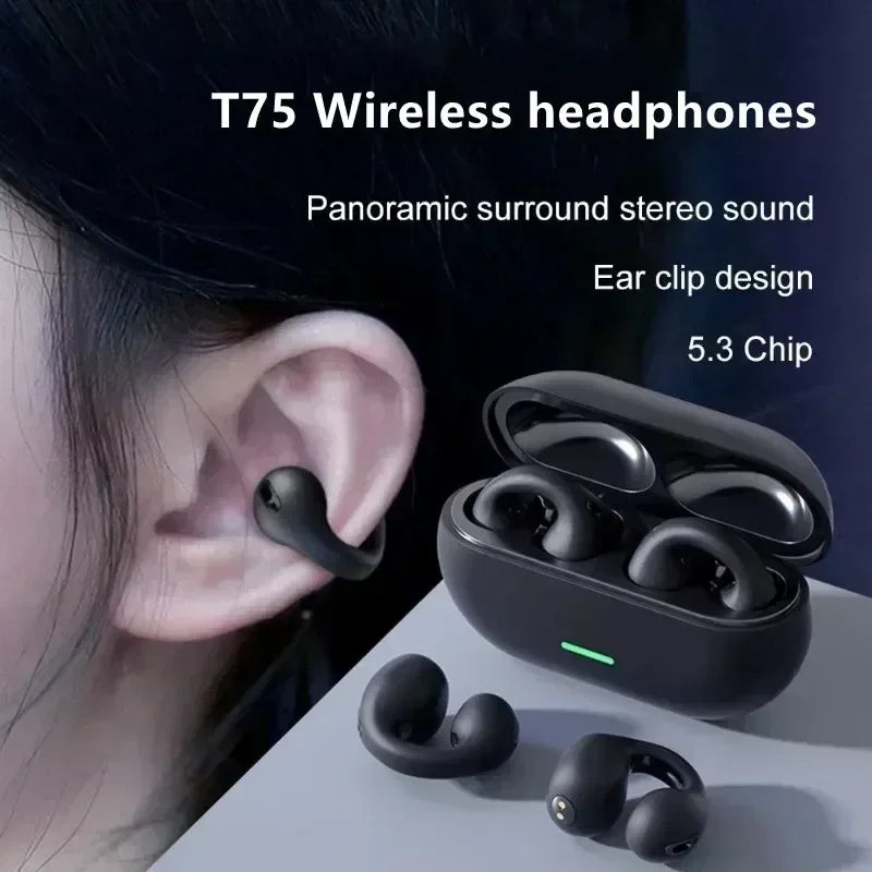 Bone Conduction Wireless Bluetooth Headphones | HiFi Waterproof Earphones