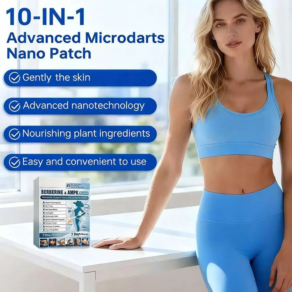 10-in-1 Nano Microneedle Patches for Youthful, Firm Skin