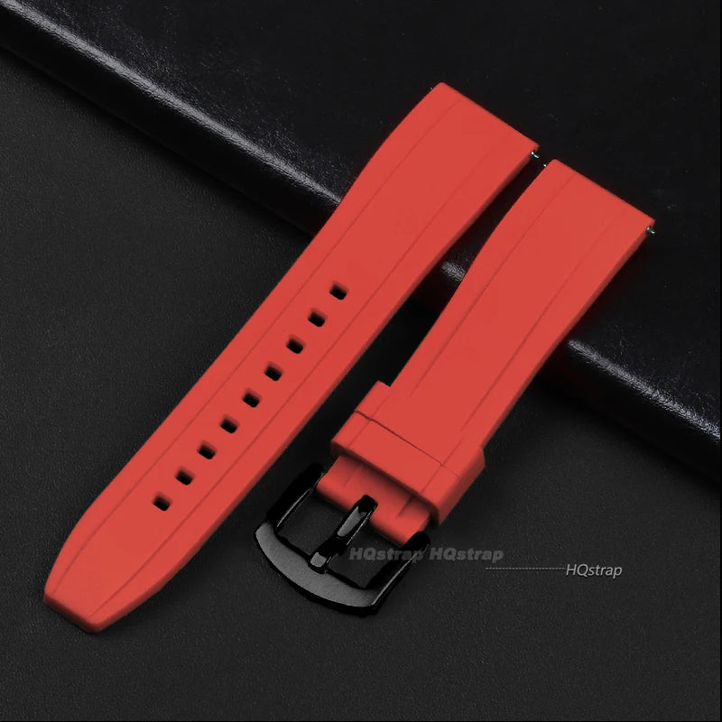 Quick Release Silicone Rubber Watch Strap | Soft Sports Watchband