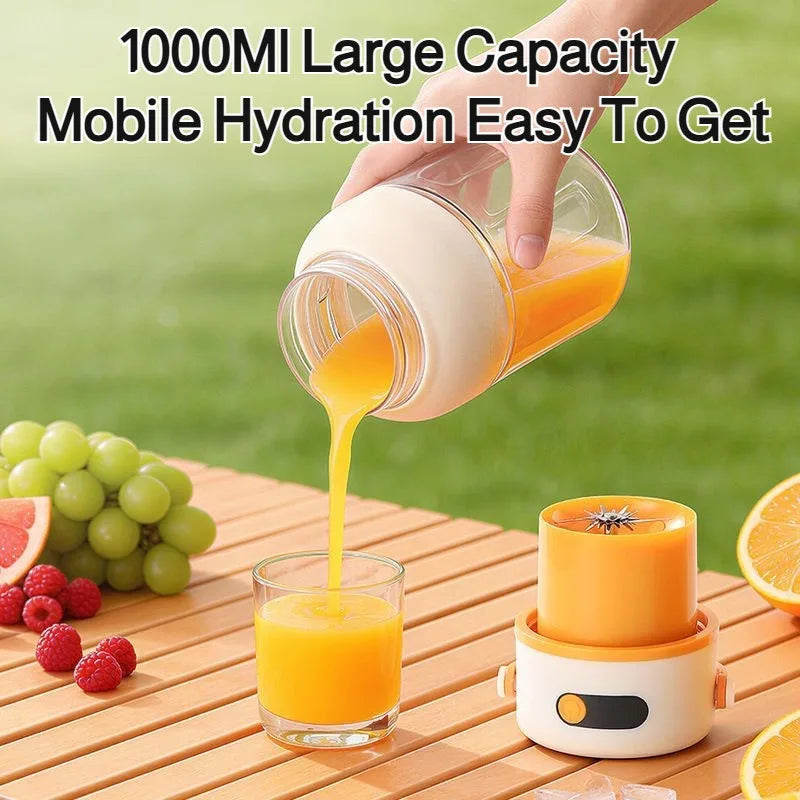 Portable Mini Blender | USB Rechargeable Juicer for Home & Travel