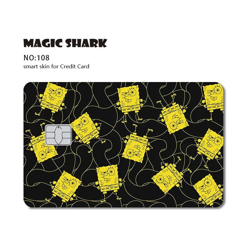 Cartoon Waterproof Skin Cover Sticker for Credit and Debit Cards