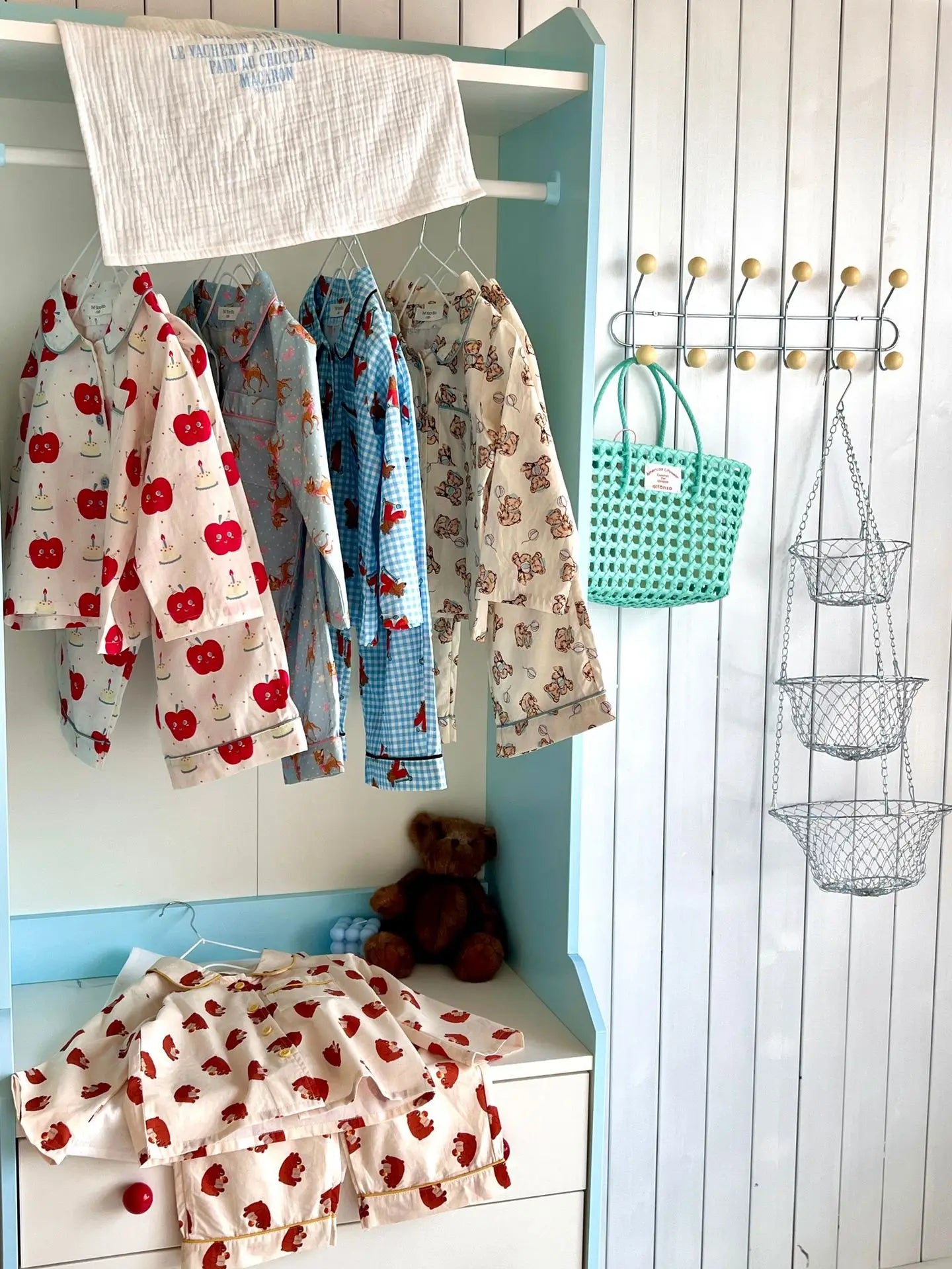 Spring Children's Cartoon Homewear Outfits | Cute Pajamas Set