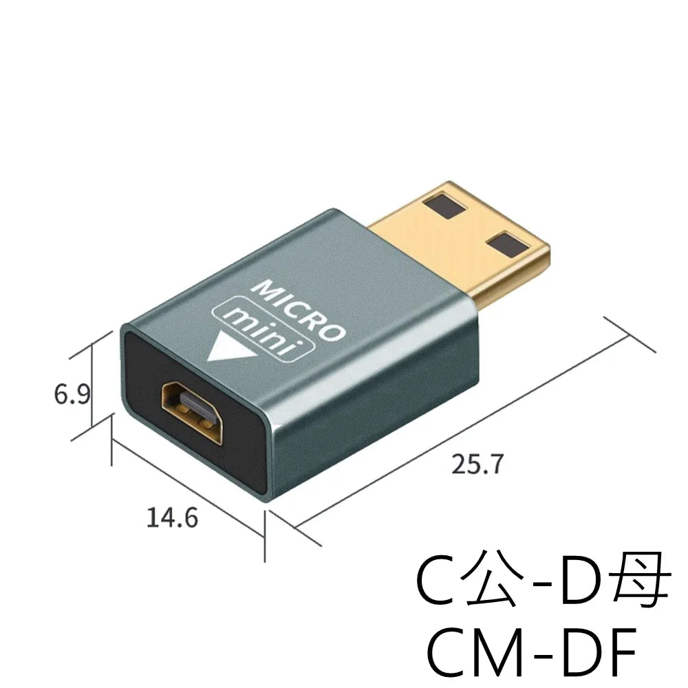 4K Mini Micro HDMI Adapter for High-Quality Audio & Video
