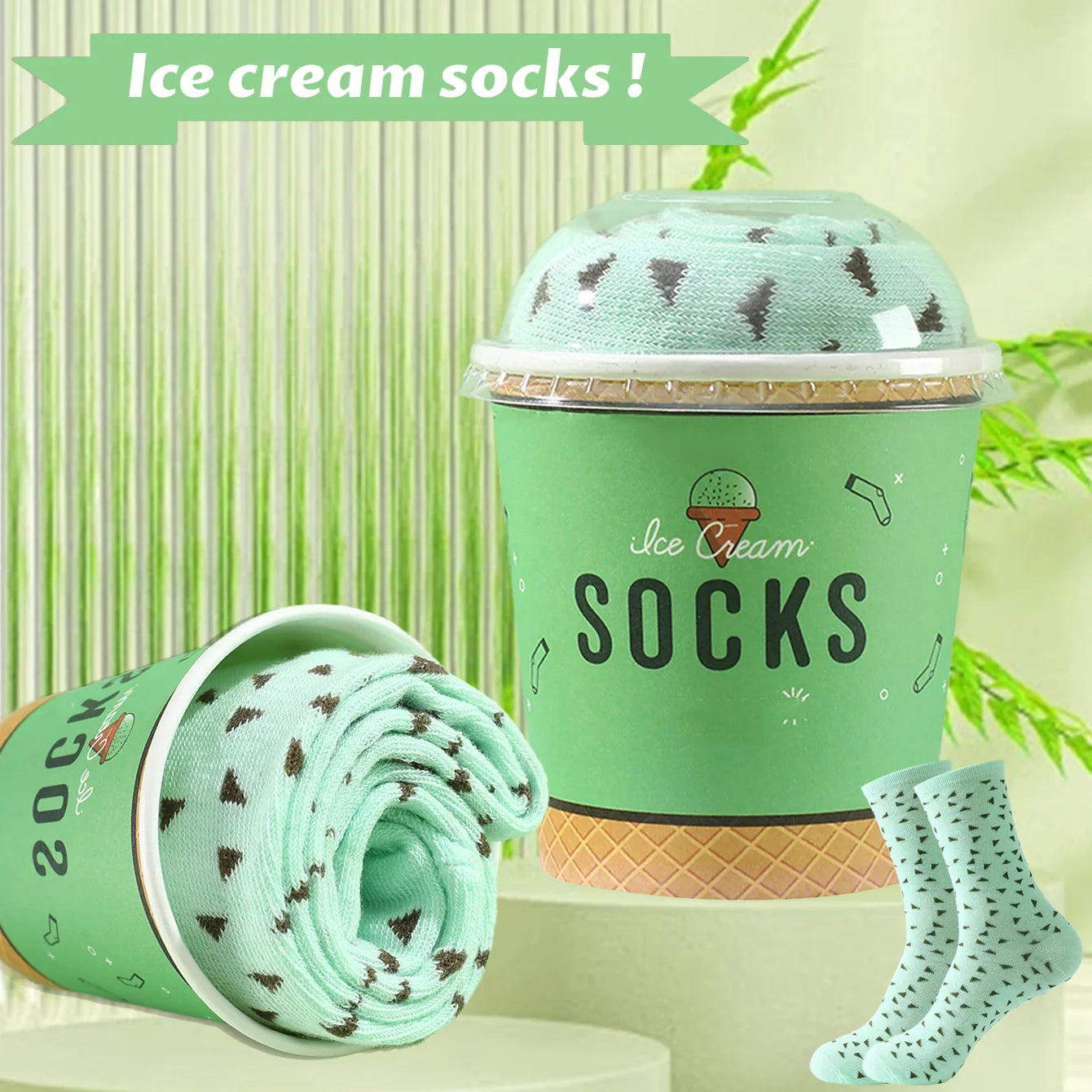 Colorful Mid-Calf Unisex Socks | Fun & Trendy Gift Idea