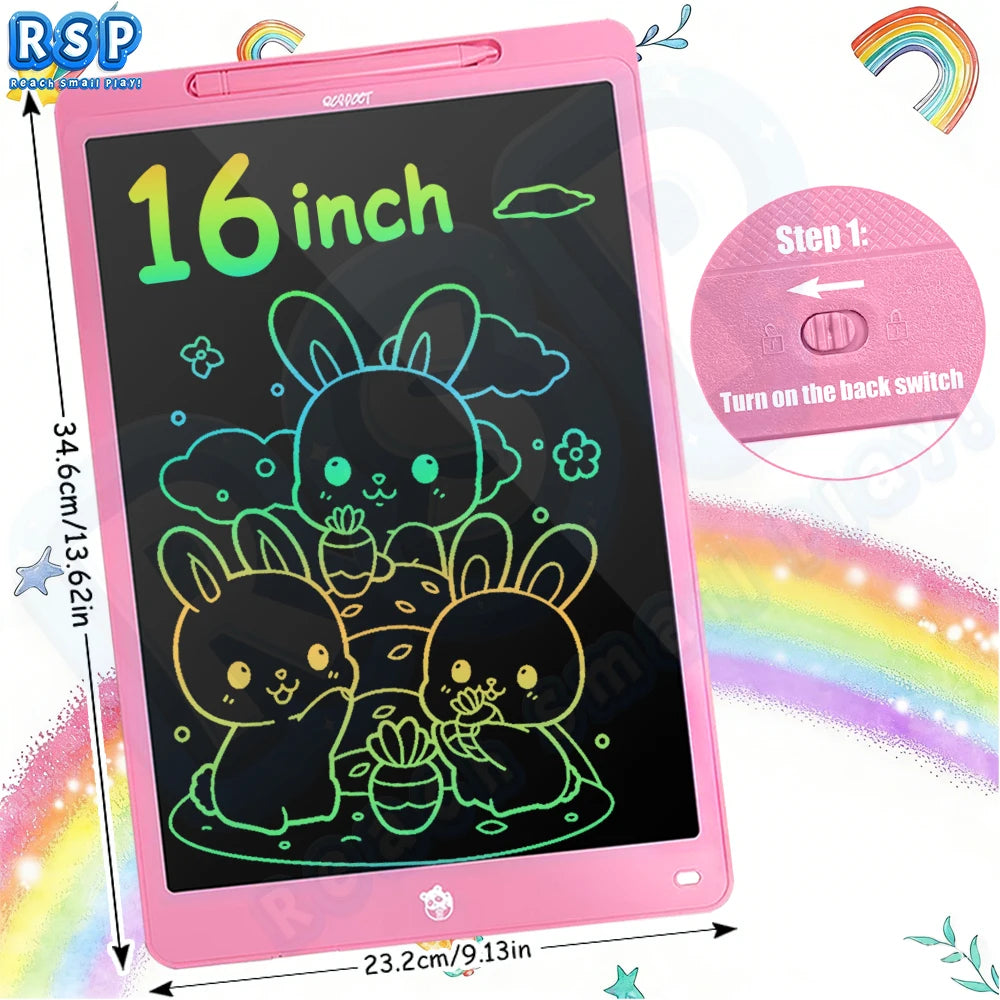 Educational LCD Writing Board Tablet | Creative Doodle Board for Kids