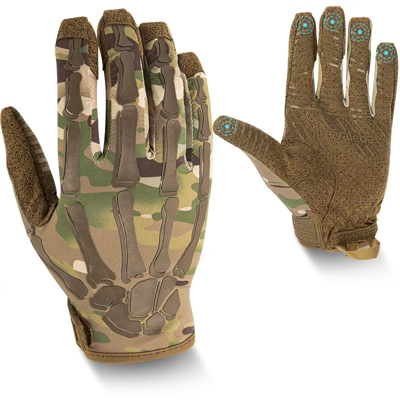 Unisex Touchscreen Motorcycle Gloves | Breathable Tactical Full-Finger