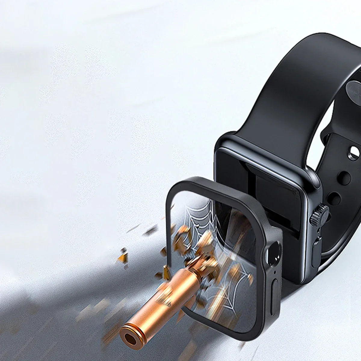 Waterproof Aluminum Alloy Case for Smartwatches | Full Coverage Protection
