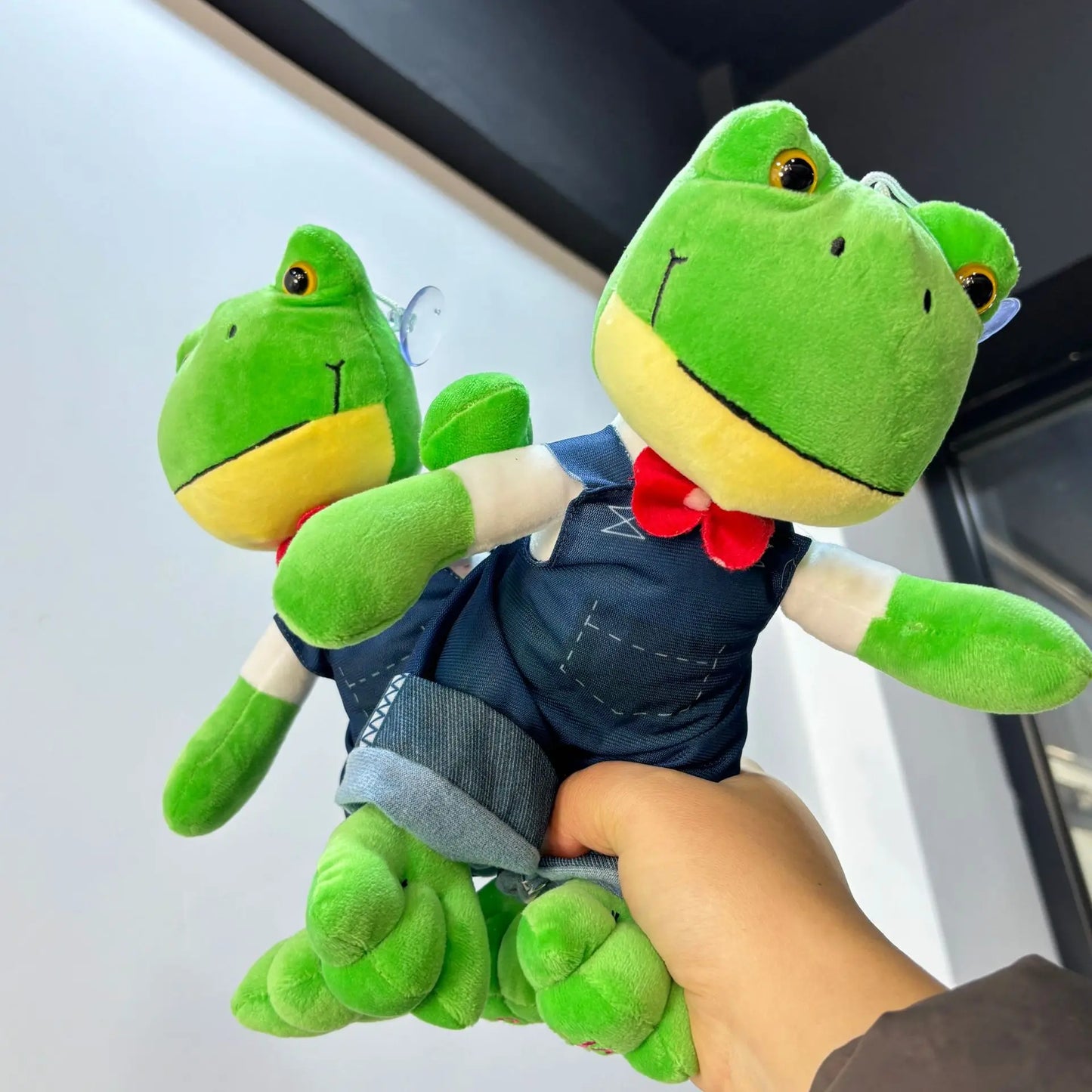Cute Plush Frog Doll | Soft Cartoon Toy for Kids - 25cm