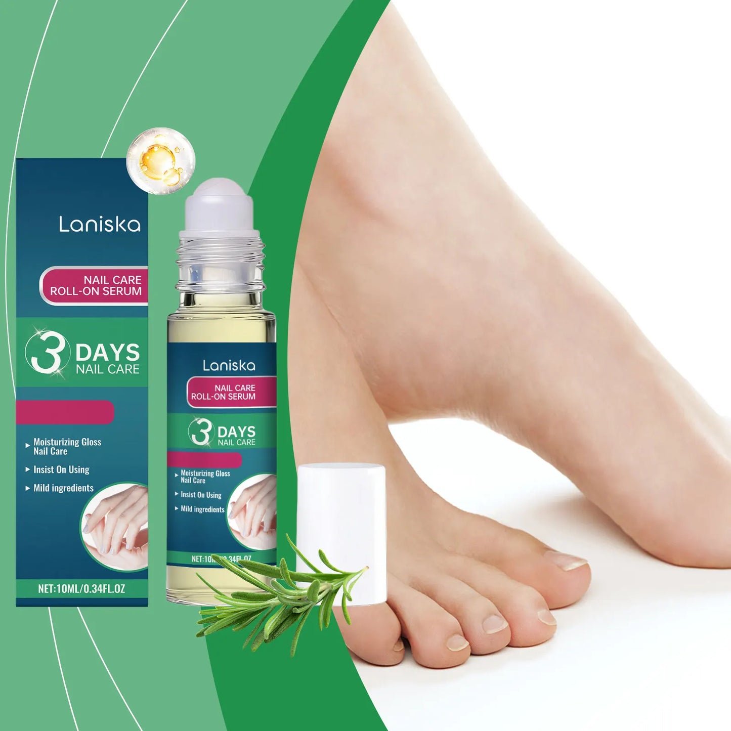 Nail Care Roller Serum | Fast-Absorbing Nail & Cuticle Treatment