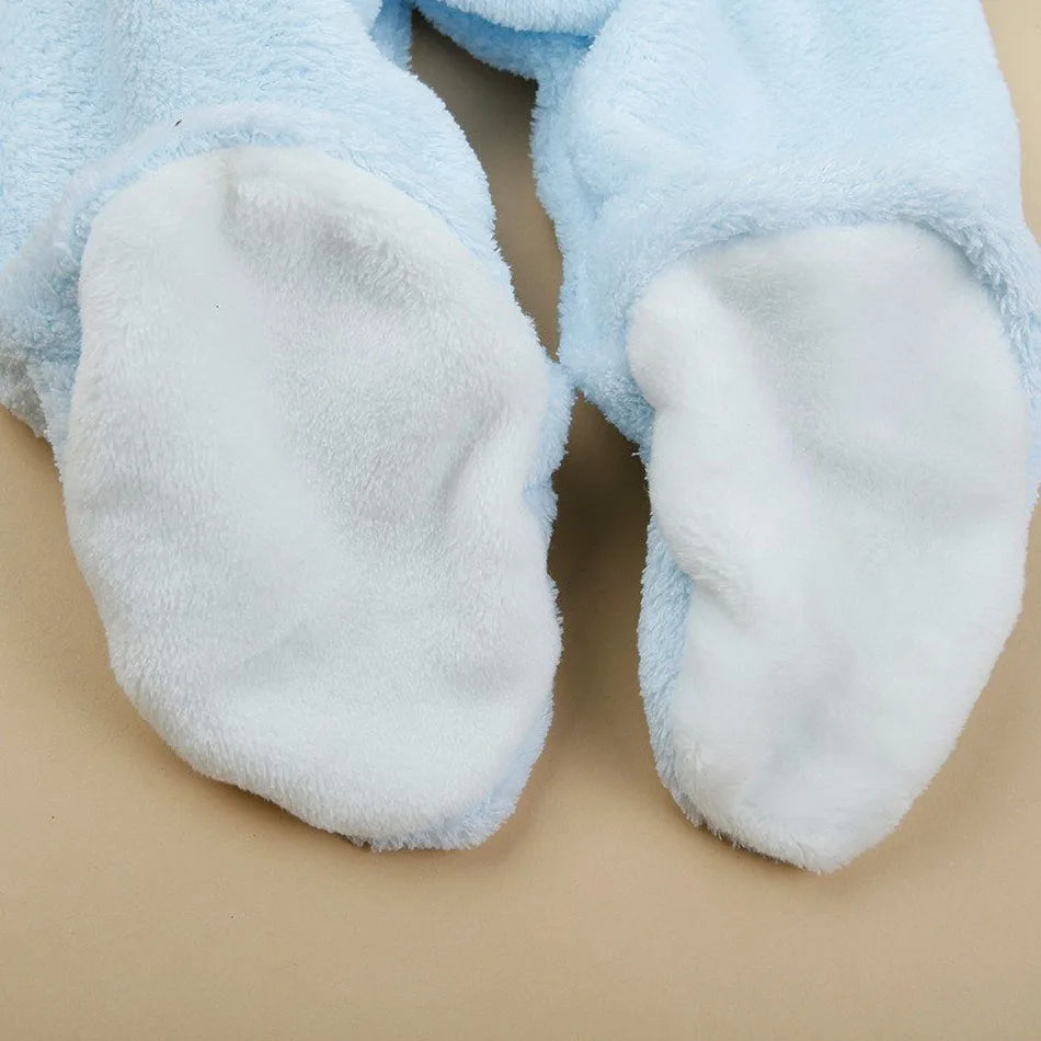 Cozy Fleece Animal Baby Rompers | Perfect for Newborns