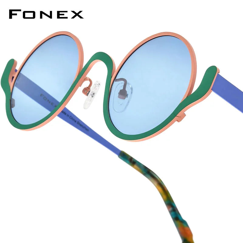 Stylish Vintage Round Polarized Sunglasses for Men & Women