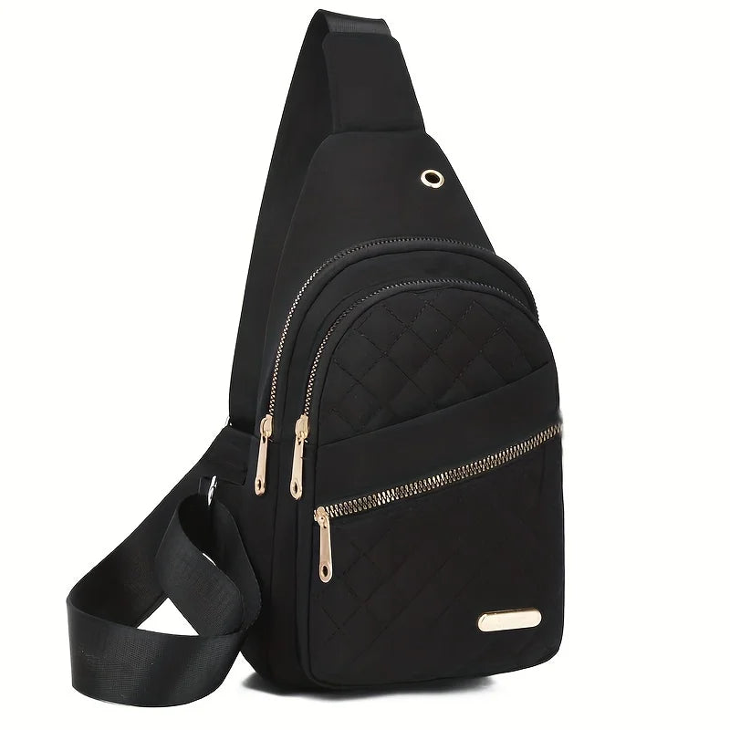 Lightweight Quilted Crossbody Bag | Stylish Sling Purse for Women