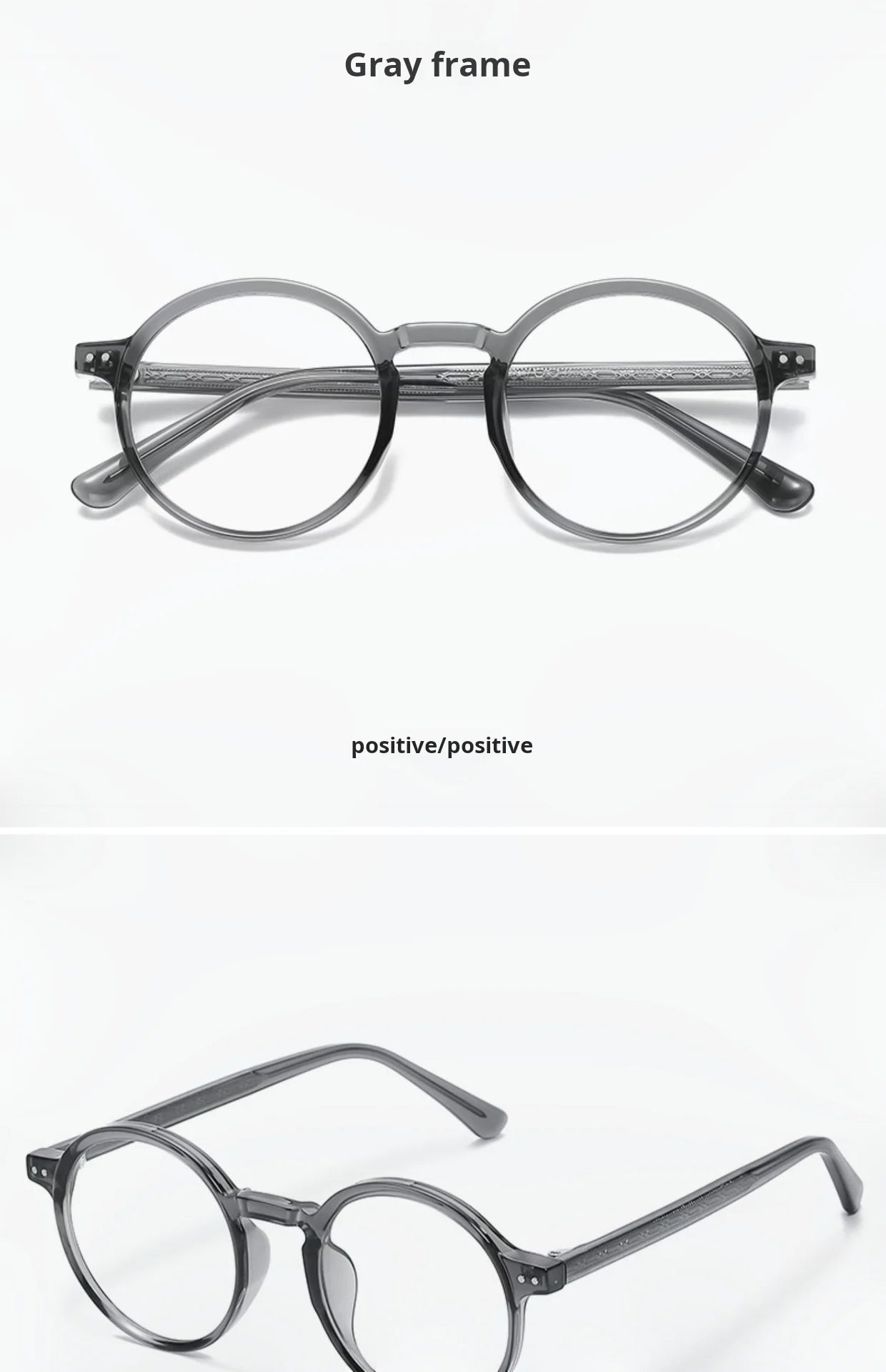 Retro Round Prescription Glasses for Stylish Vision Enhancement
