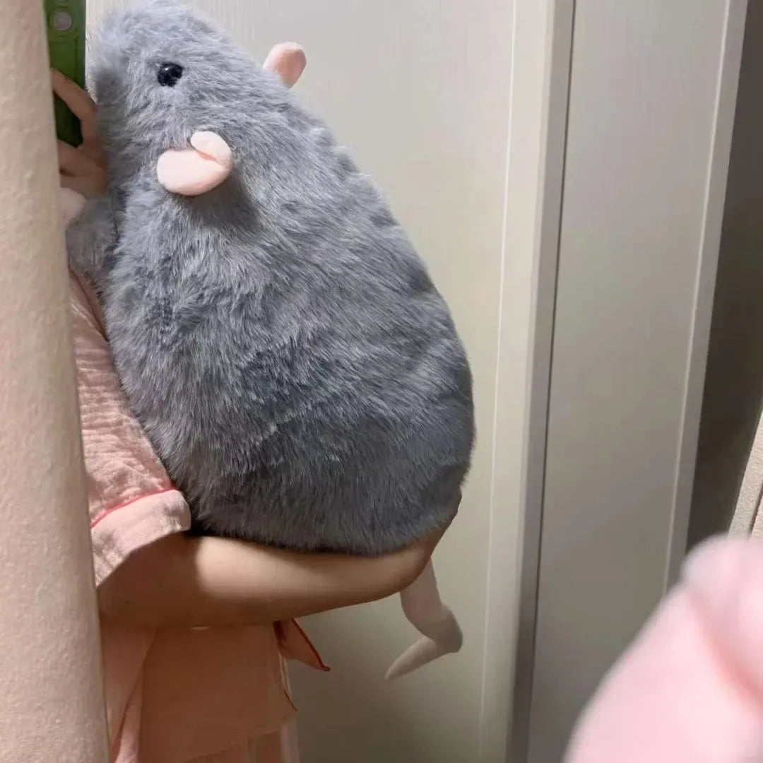 Cute Oversized Mouse Doll | Plush Cartoon Animal Toy for Kids
