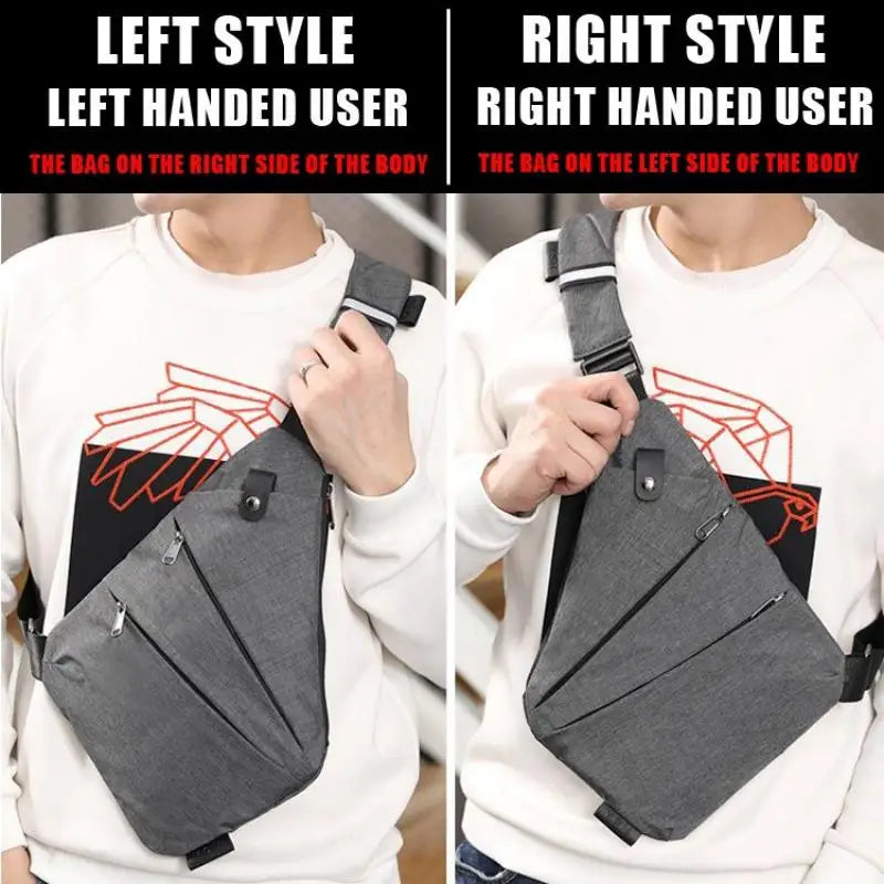 Multifunctional Anti-Theft Crossbody Bag | Waterproof Messenger Bag