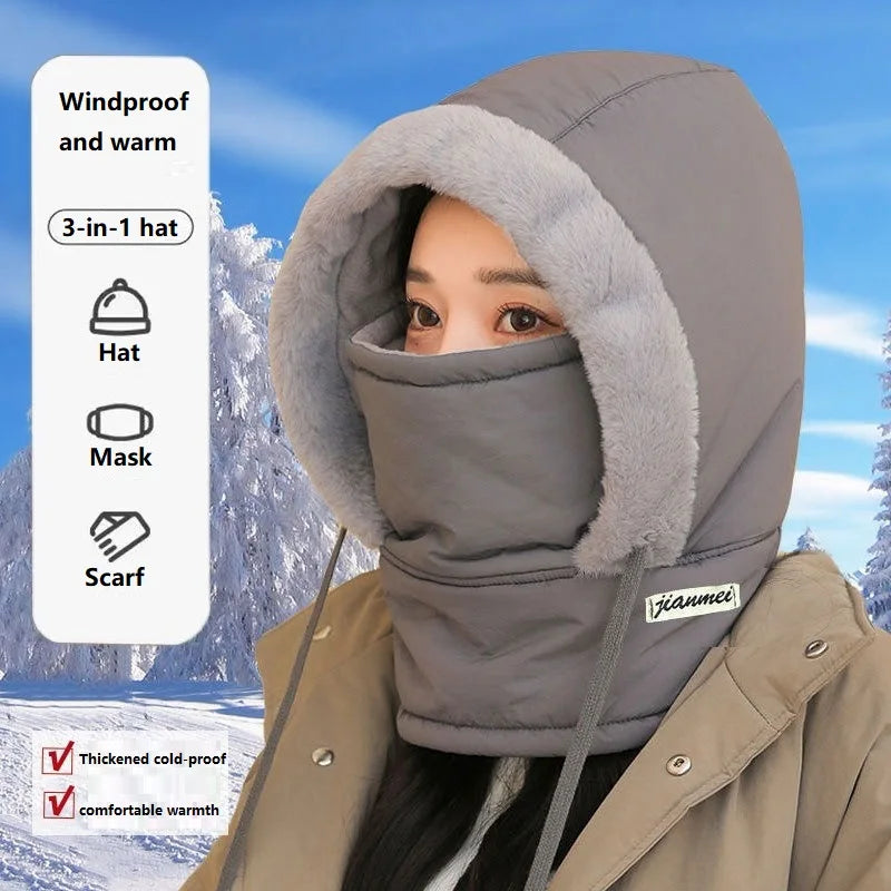 Unisex Winter Thermal Balaclava | Windproof Face & Neck Warmer