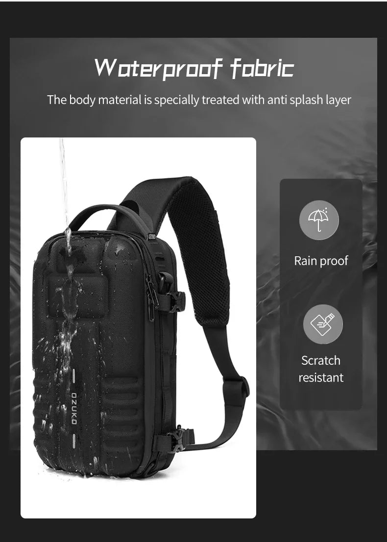 Multifunctional Waterproof Tactical Shoulder Bag | Large Capacity