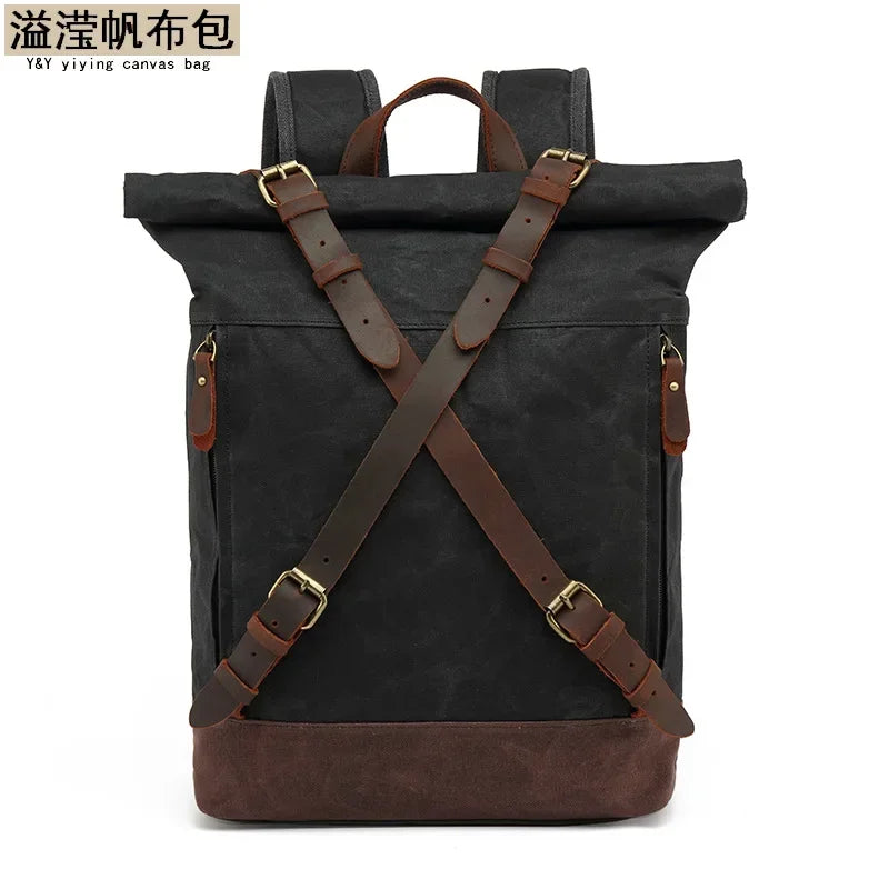Luxury Vintage Canvas Backpacks | Waterproof Rucksacks for Men