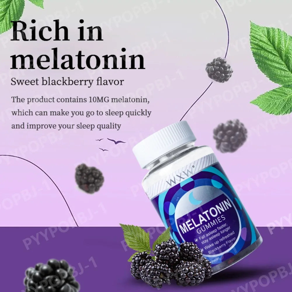 Vegetarian Melatonin Gummies | Sleep-Inducing Natural Support