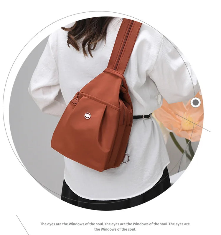 Large-Capacity Crossbody Chest Bag | Versatile Portable Backpack
