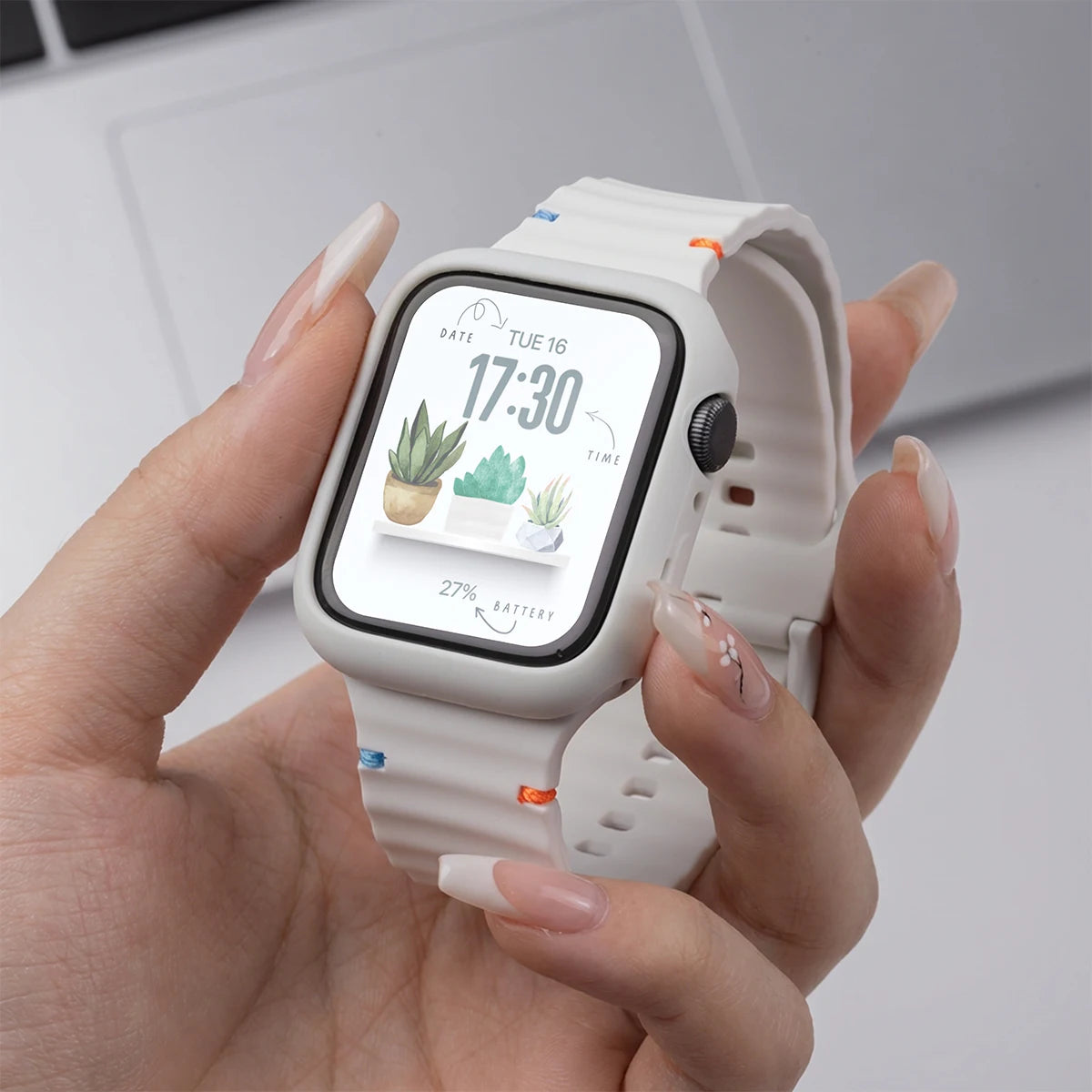 Soft Sport Band + Protective Case for Smart Watches | Versatile & Durable