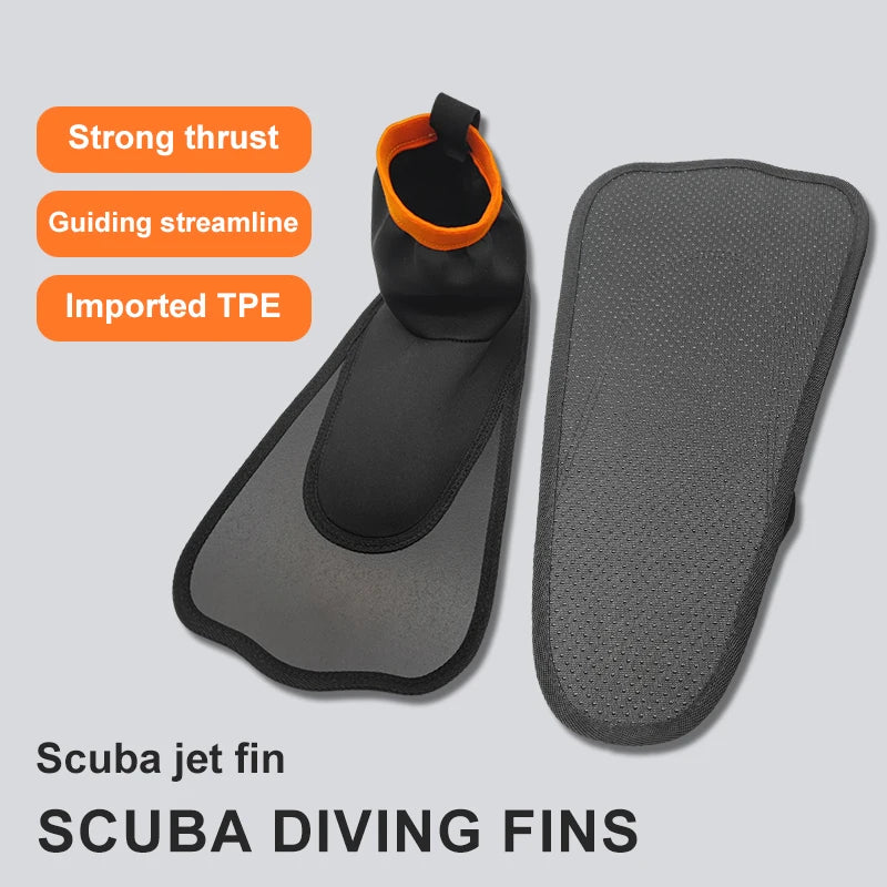 Ultra Light Foldable Swim Fins | Portable Travel Snorkel Flippers
