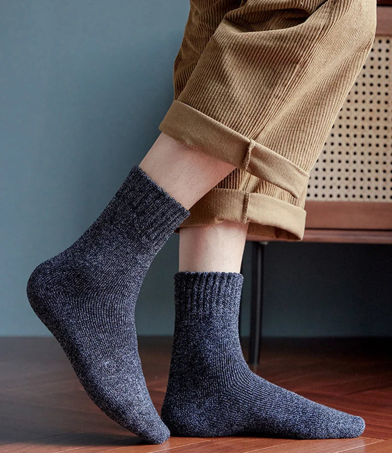 Cozy Winter Warm Wool Socks | Thick & Comfortable for All