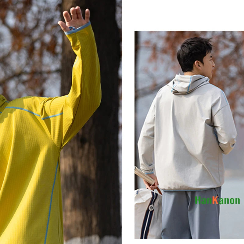 Men's Breathable Quick-Dry Hoodie | Stay Dry & Comfortable
