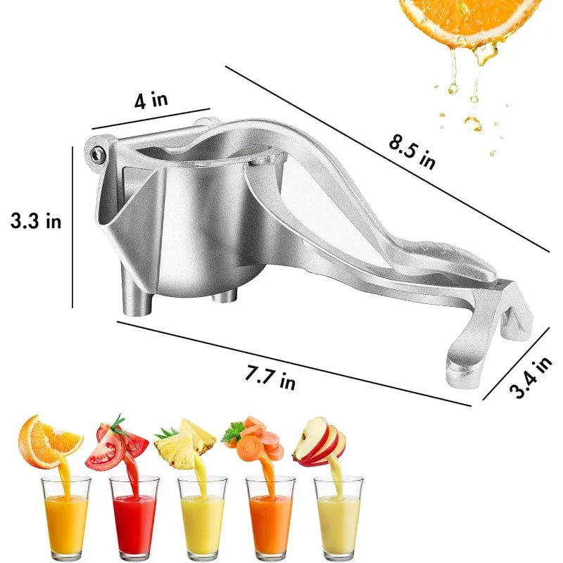 Heavy Duty Manual Citrus Juicer | Premium Fruit Juice Squeezer