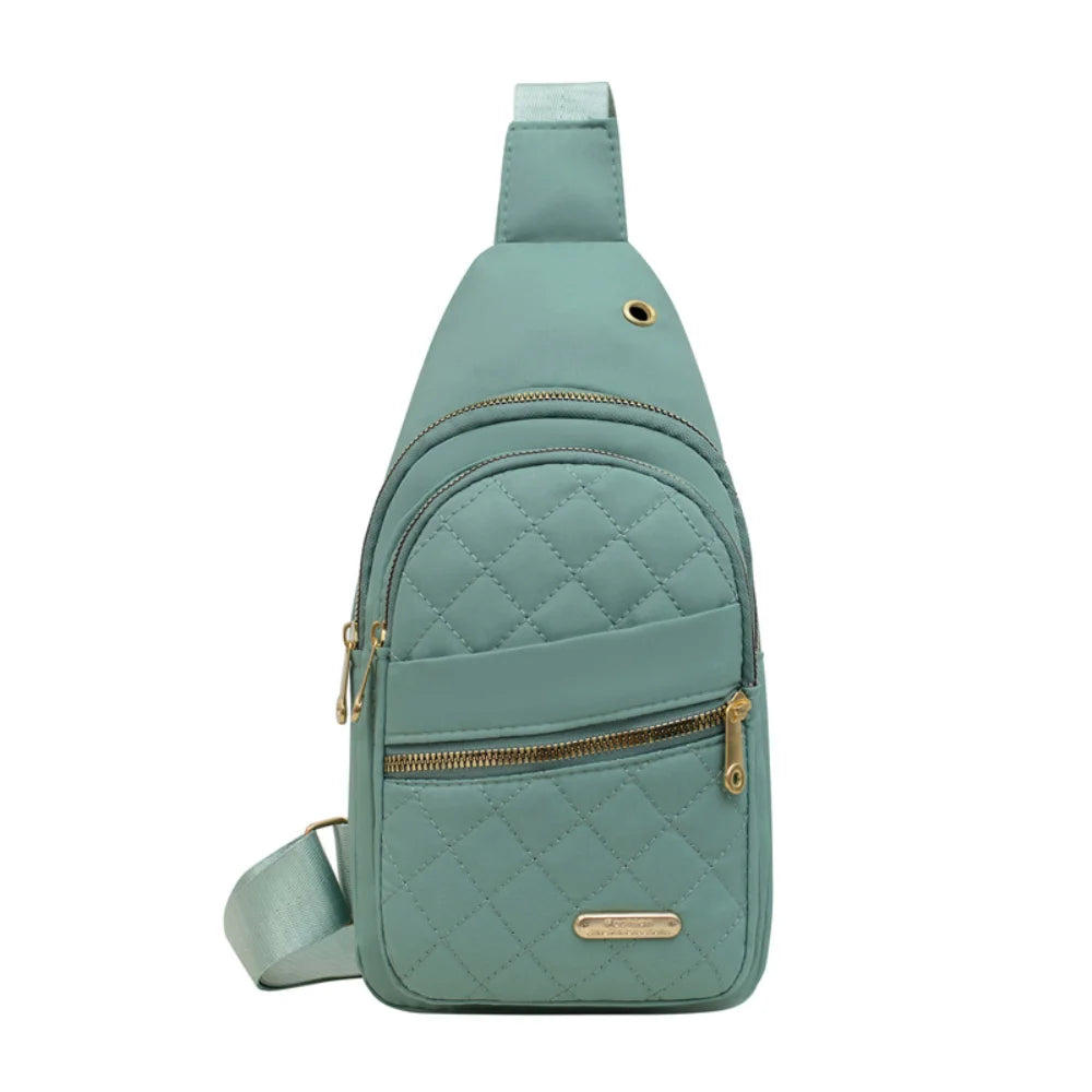 Waterproof Chest Bag for Women | Fashionable Anti-Theft Sling Backpack