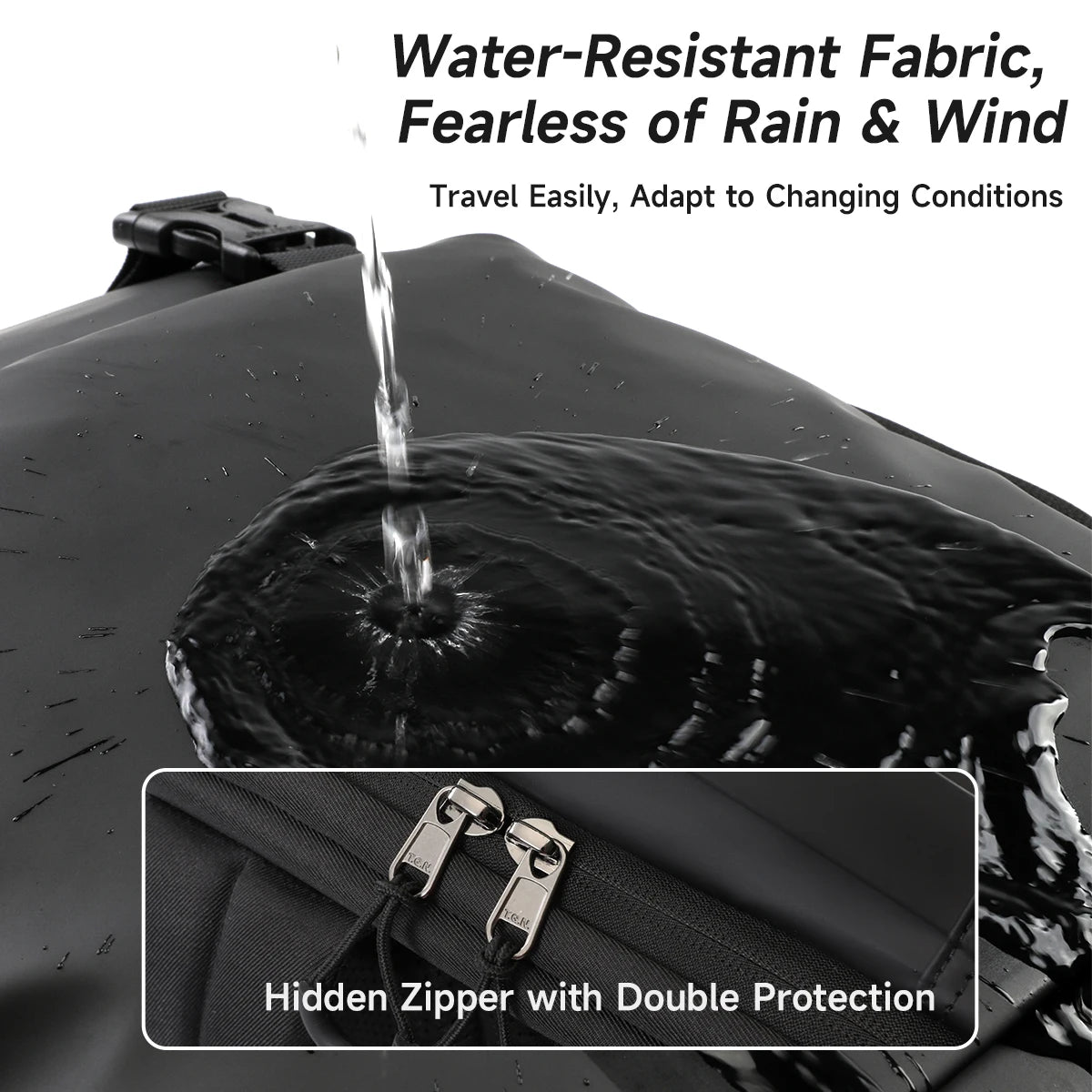 Waterproof Travel Backpack for Men | Expandable Business & School Bag