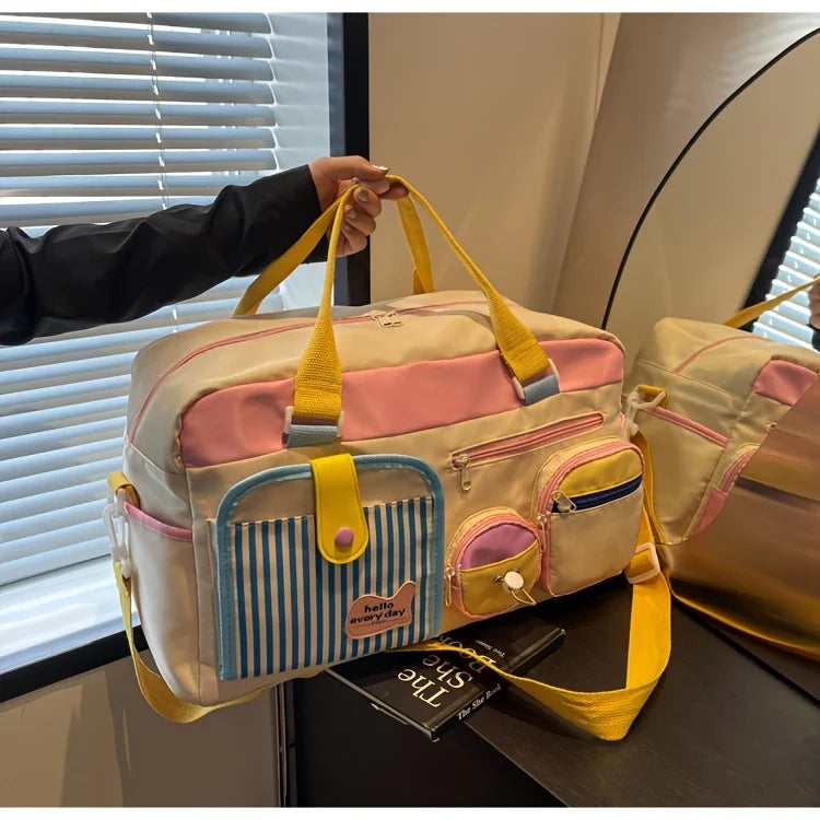 Lightweight Travel Bag for Women | Stylish Gym & Weekend Duffel