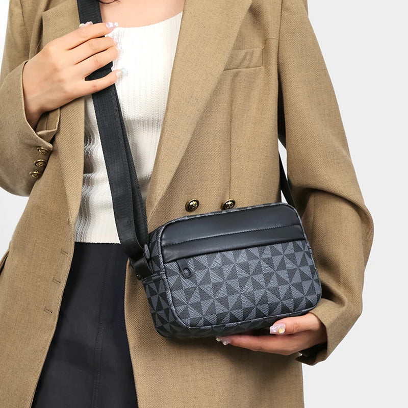 Colorblock Shoulder Bag | Trendy Patchwork Crossbody Purse