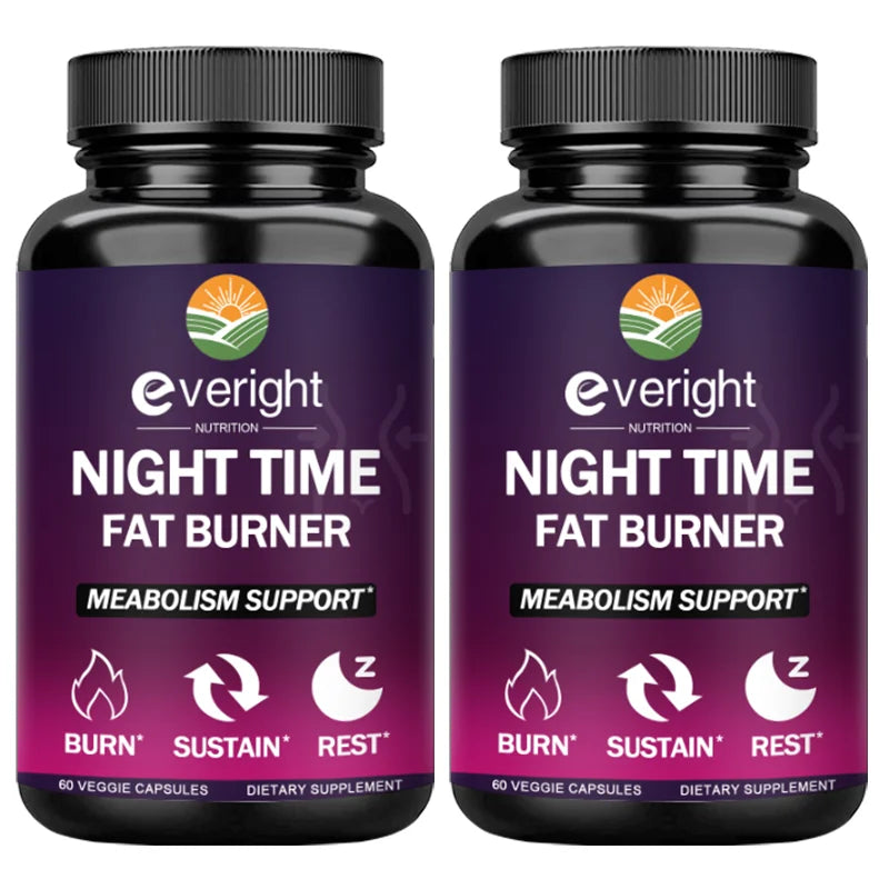 Nighttime Fat Burner for Weight Loss | Boosts Metabolism & Sleep