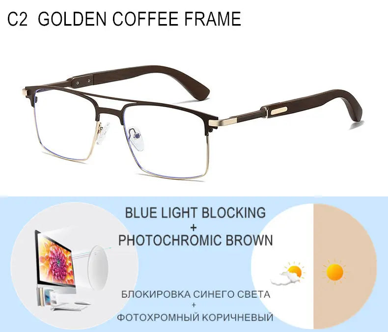Stylish Custom Prescription Glasses | Blue Light Blocking Lenses