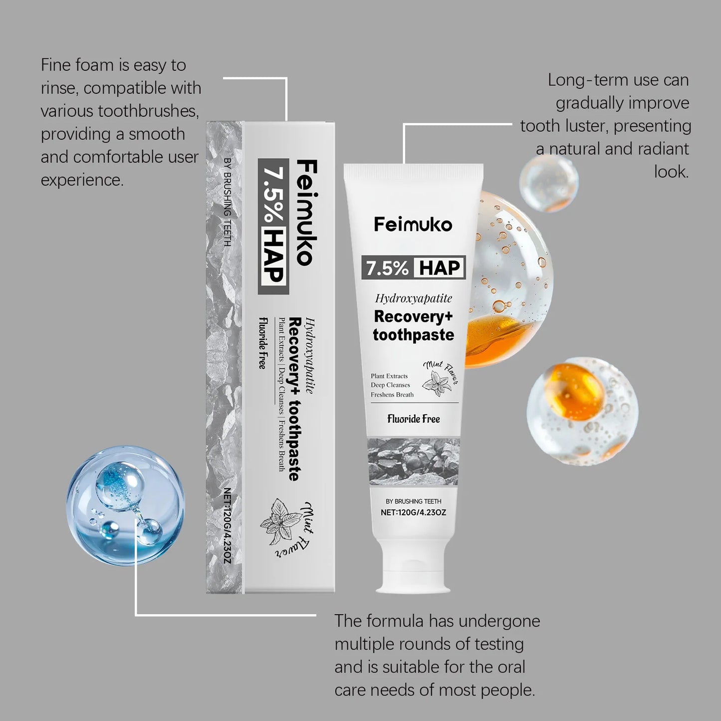 Gentle Daily Care Mint Toothpaste | Fresh Breath & Bright Smile