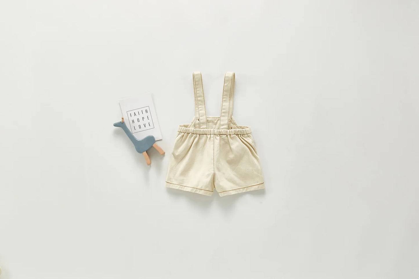 Unisex Baby Denim Romper | Comfortable & Versatile Toddler Outfit