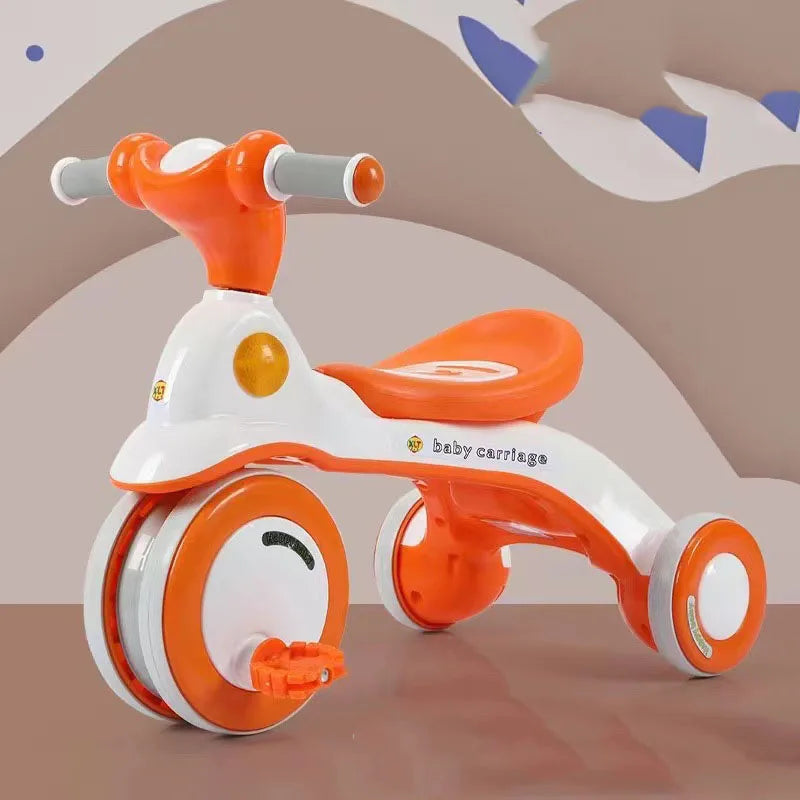 Safe & Fun Outdoor Kids Tricycle with Music | Perfect Pedal Bike