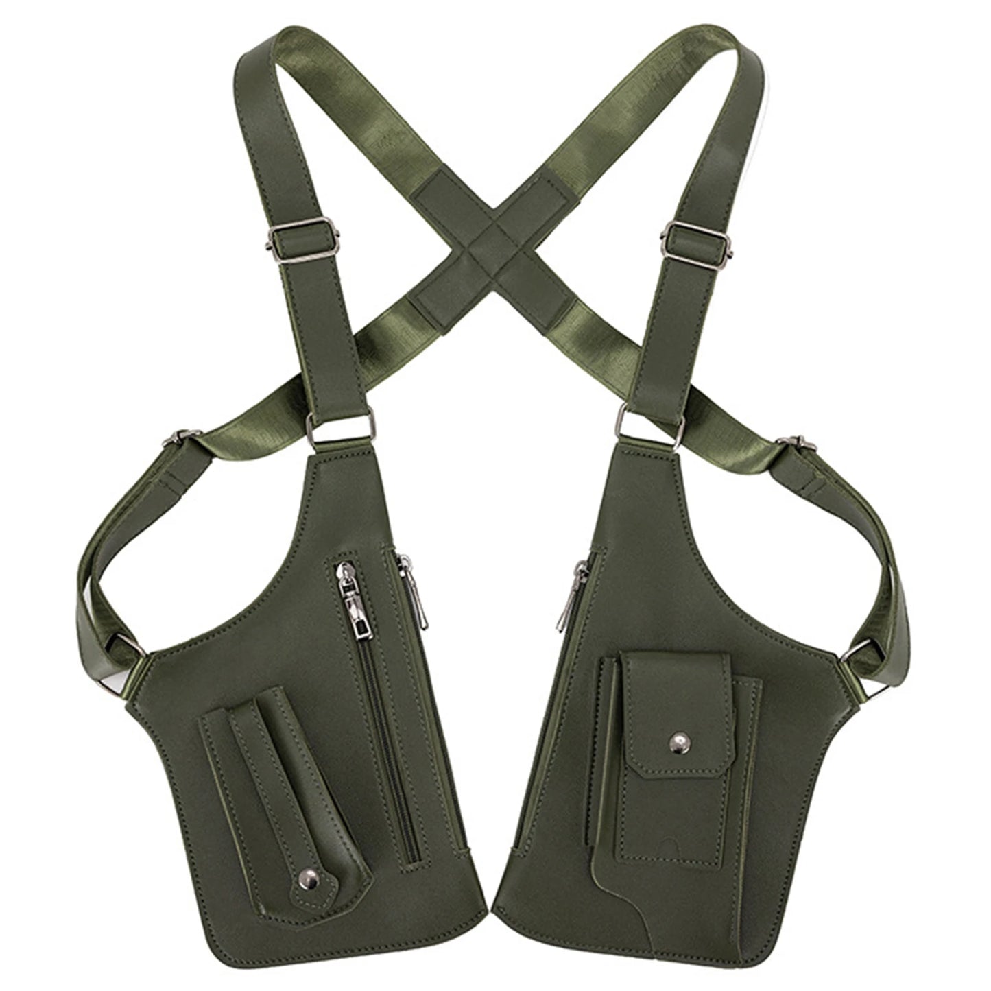 PU Leather Anti-Theft Underarm Bag | Multi-Pocket Shoulder Wallet