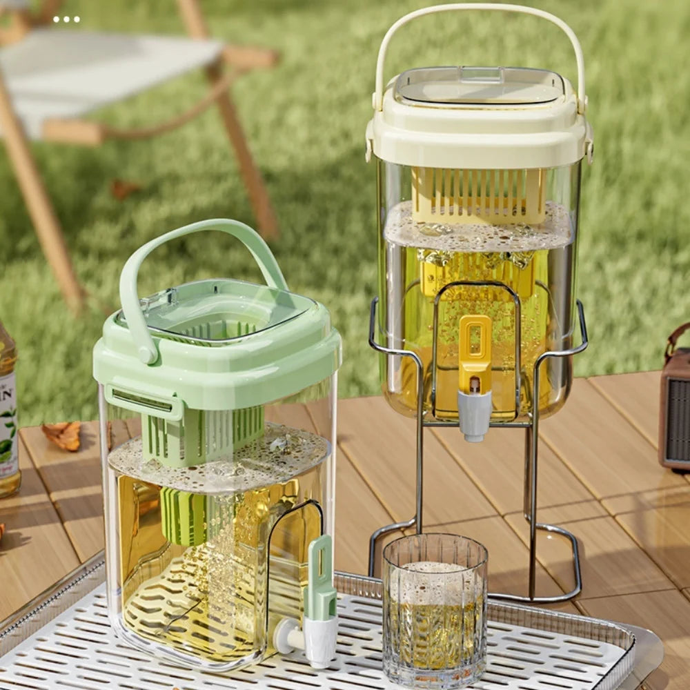 Large Capacity Portable Beverage Dispenser with Faucet
