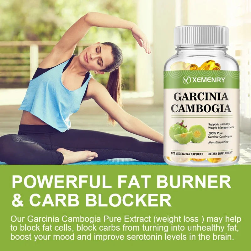 Garcinia Cambogia Capsules for Metabolism & Digestive Health