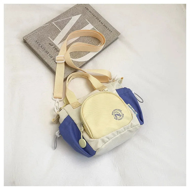 Elegante Bolso de Hombro Color Block | Bandolera Versátil para Mujer