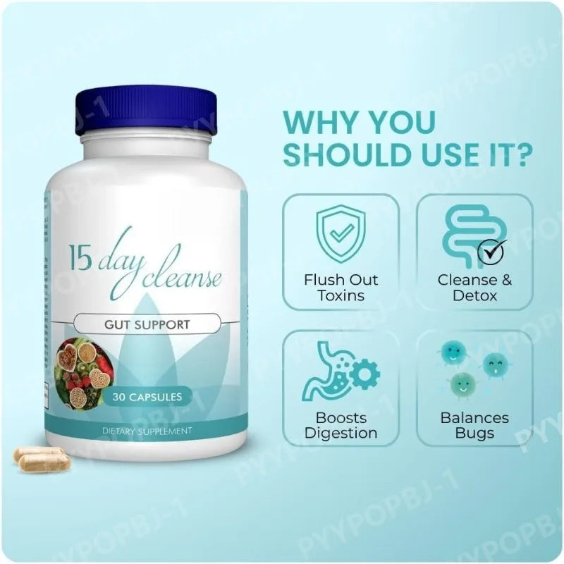 Advanced Gut Cleanse Detox for Gut and Colon Support