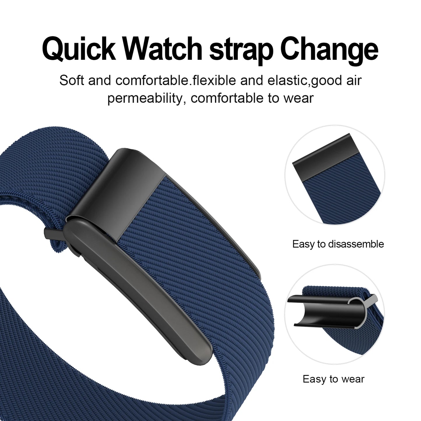 Elastic Nylon Straps for Whoop Bands | Stylish Replacement Bracelet