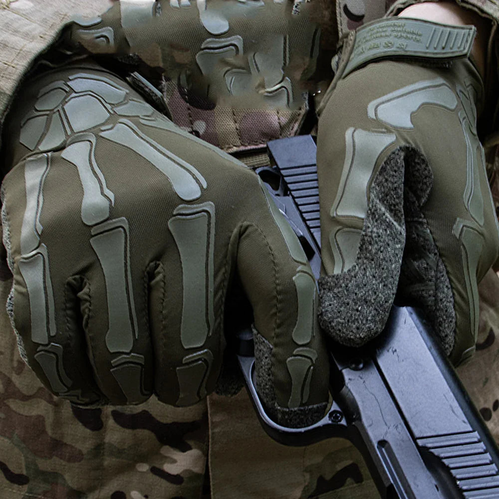 Breathable Outdoor Tactical Gloves | Full-Finger Touchscreen Gloves