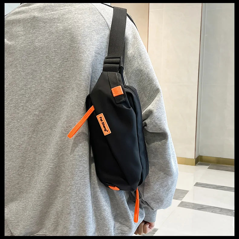 Versatile Chest Bag for Casual Wear | Large Capacity Crossbody Bag