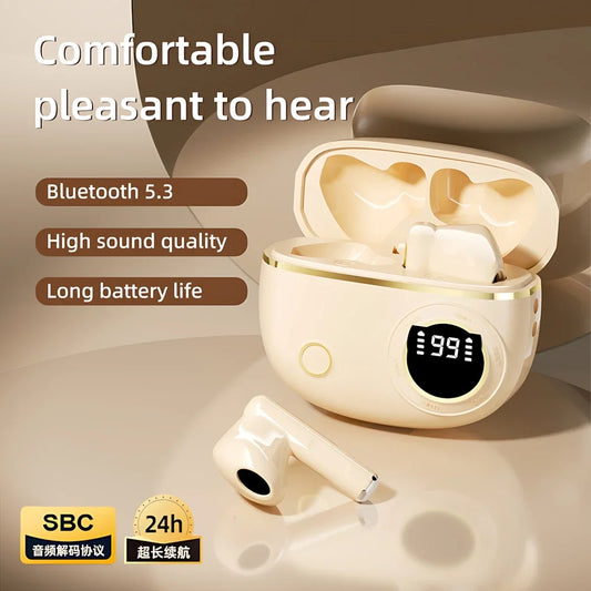 Auriculares inalámbricos Bluetooth impermeables con función de cancelación de ruido