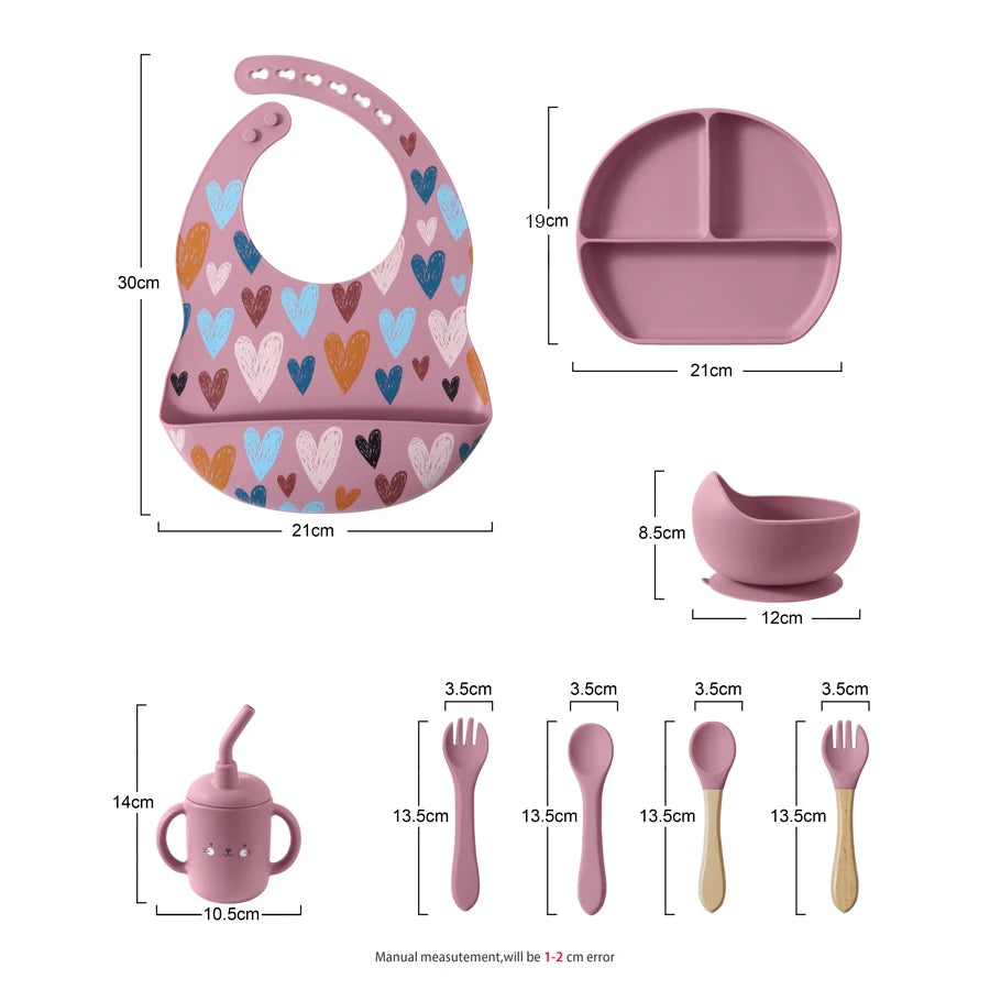 Silicone Baby Dinnerware Set | Safe & Fun Feeding Essentials