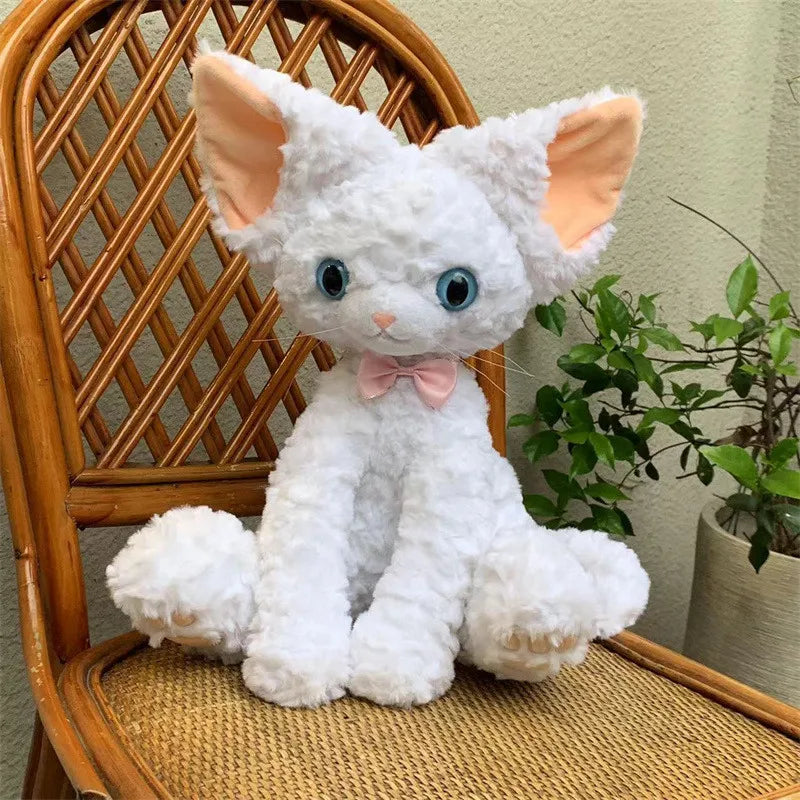 Cute Black Cat Plush Pillow | Adorable Stuffed Animal for Kids