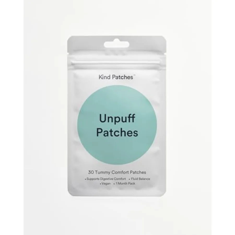 Vegan Berberine and Unpuff Patch Bundle | 60 Latex-Free Patches